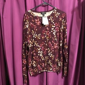 BNWT Lands End Cardigan